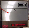 KW 82-01 Stainless Glovebox Trim, each